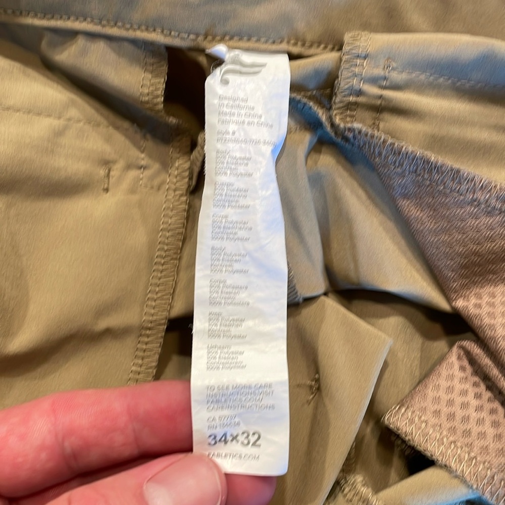 Fabletics atheletic pants 34x32